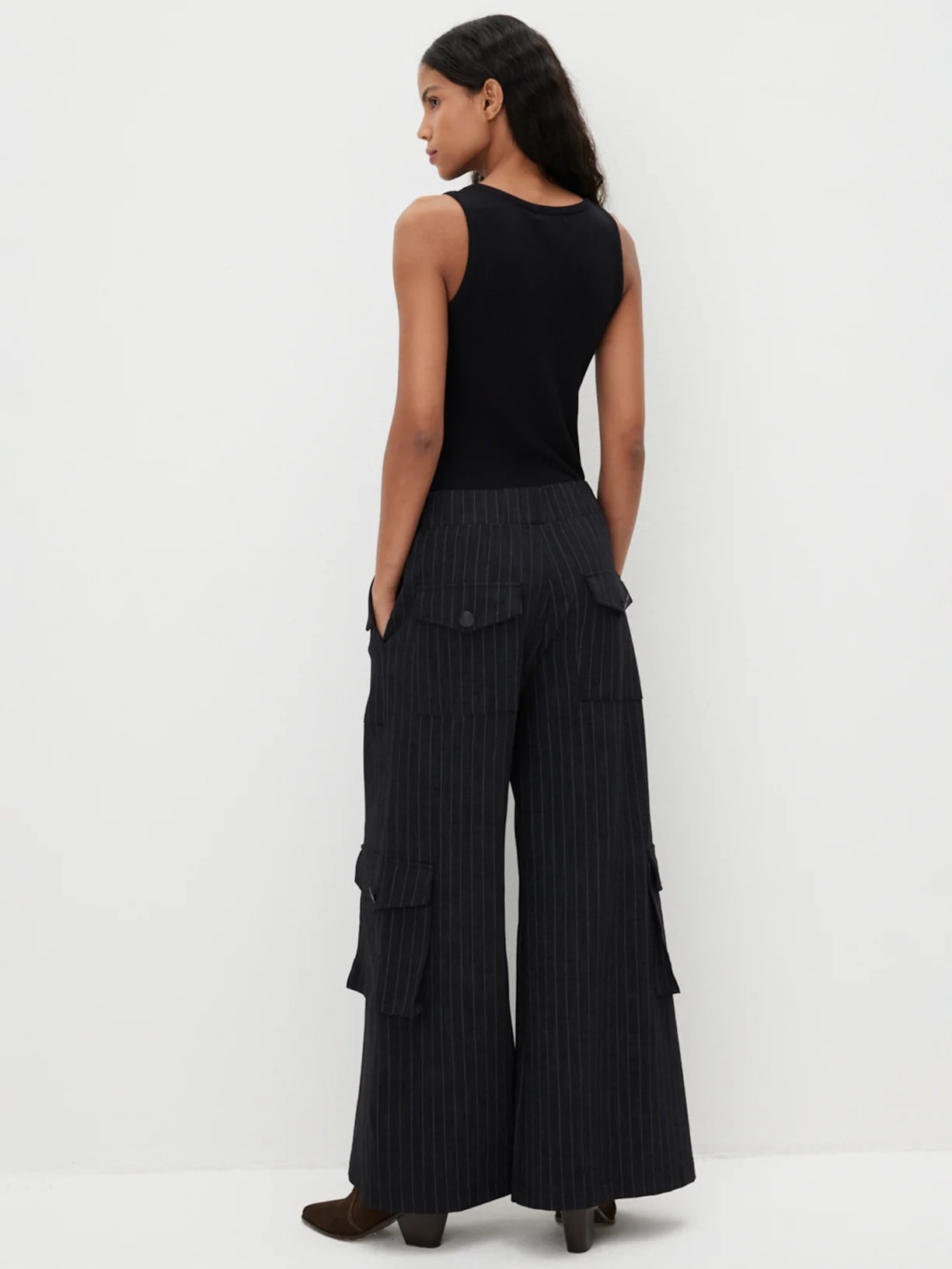 Regata Feminina Melanie Preto Mixed