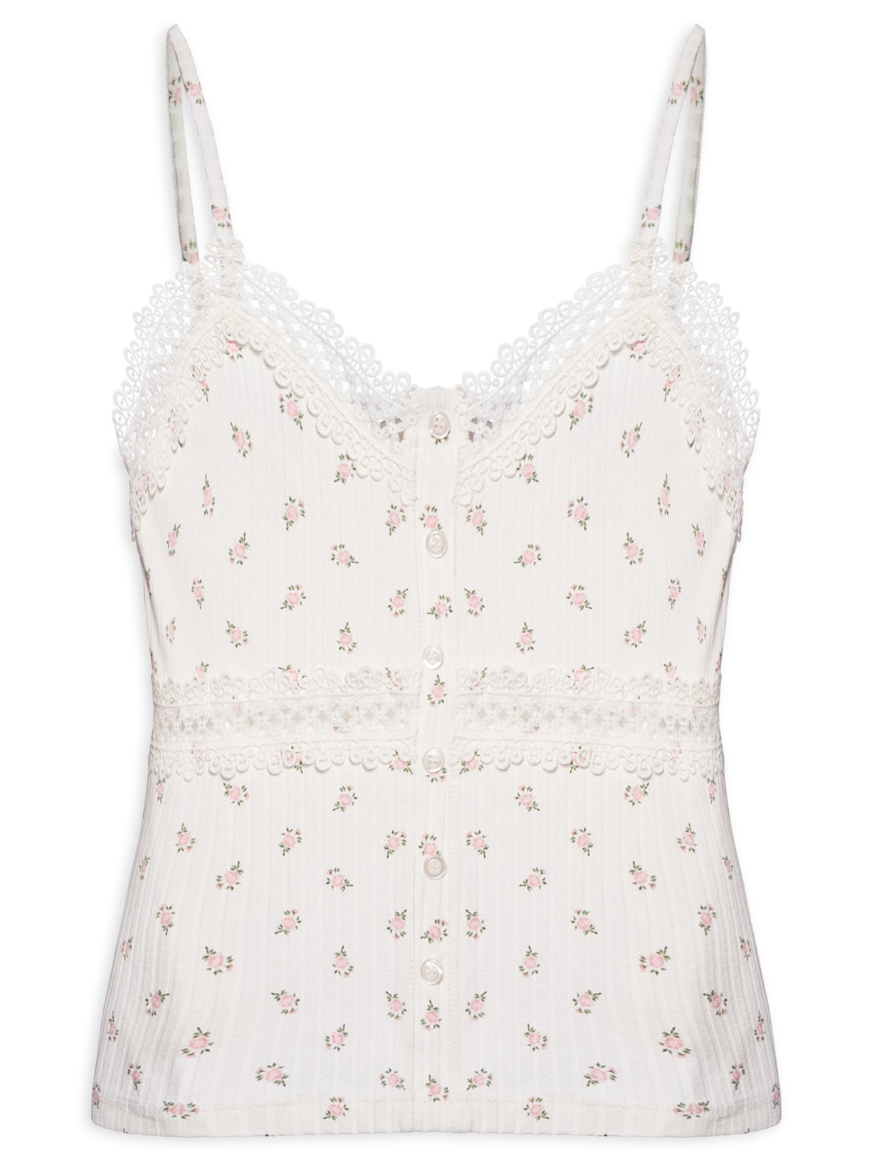 Regata Feminina Melissa Estampada - Branco
