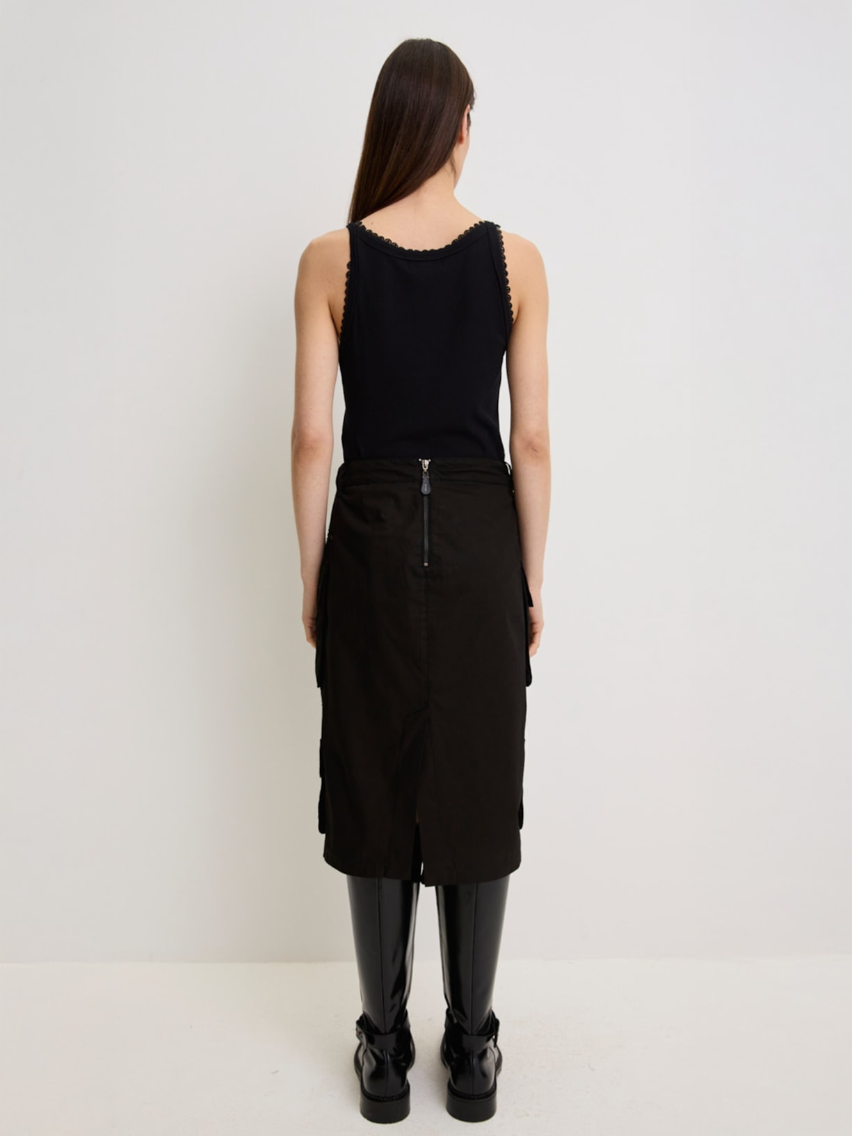 Regata Feminina Milly I26 Preto Mixed