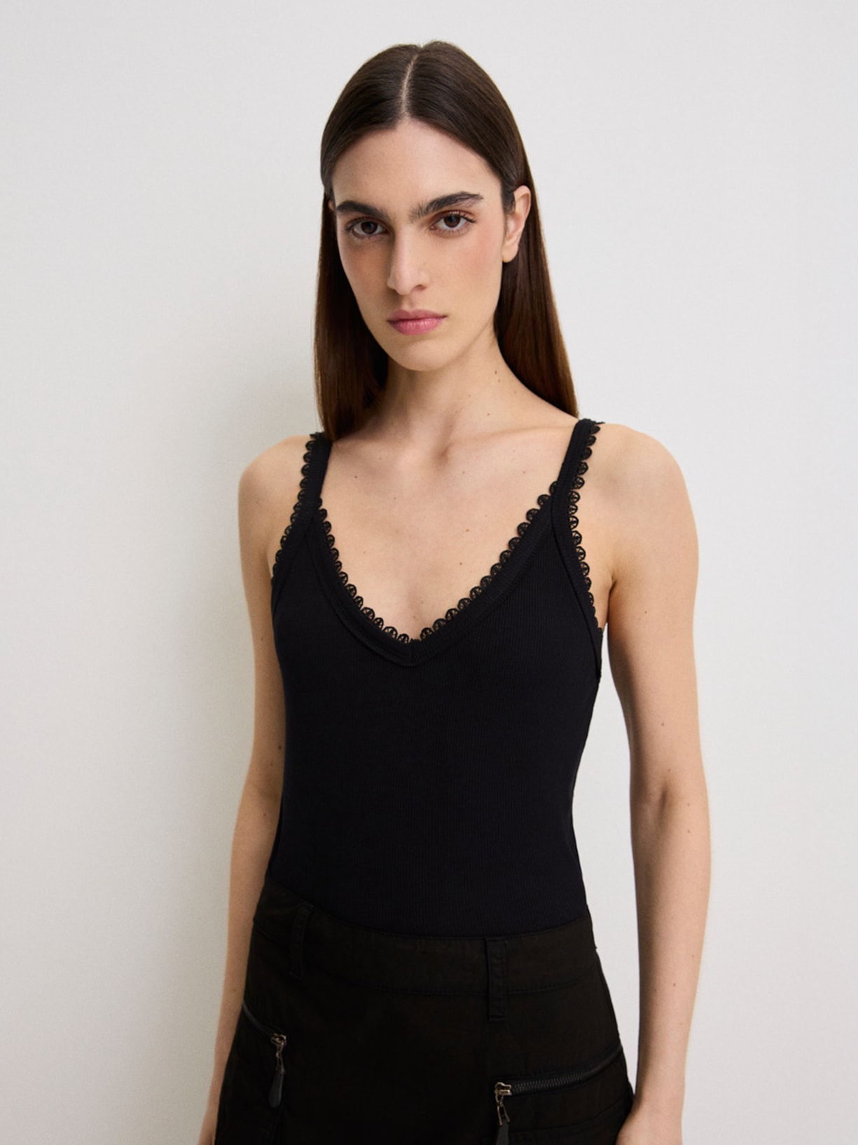 Regata Feminina Milly I26 Preto Mixed