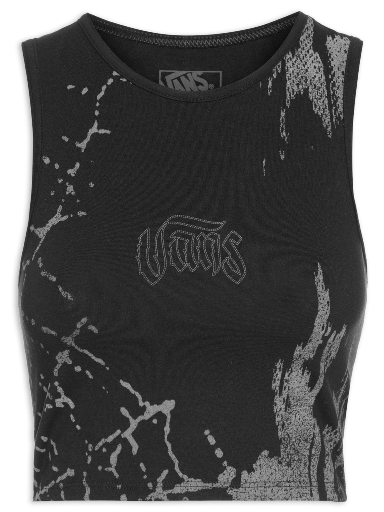Regata Feminina Monotonic Fitted Tank - Preto