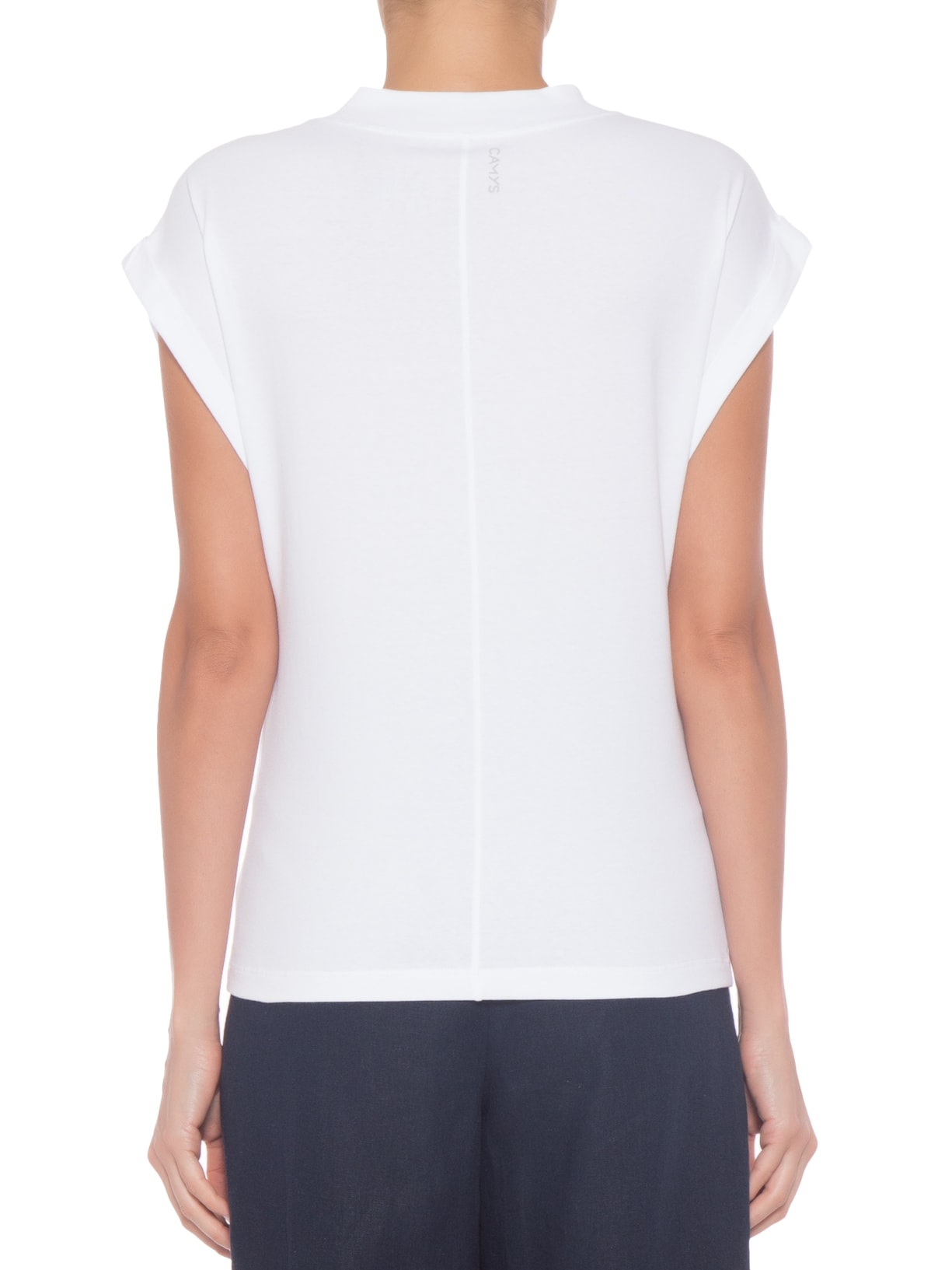 Regata Feminina Muscle Branco Camys