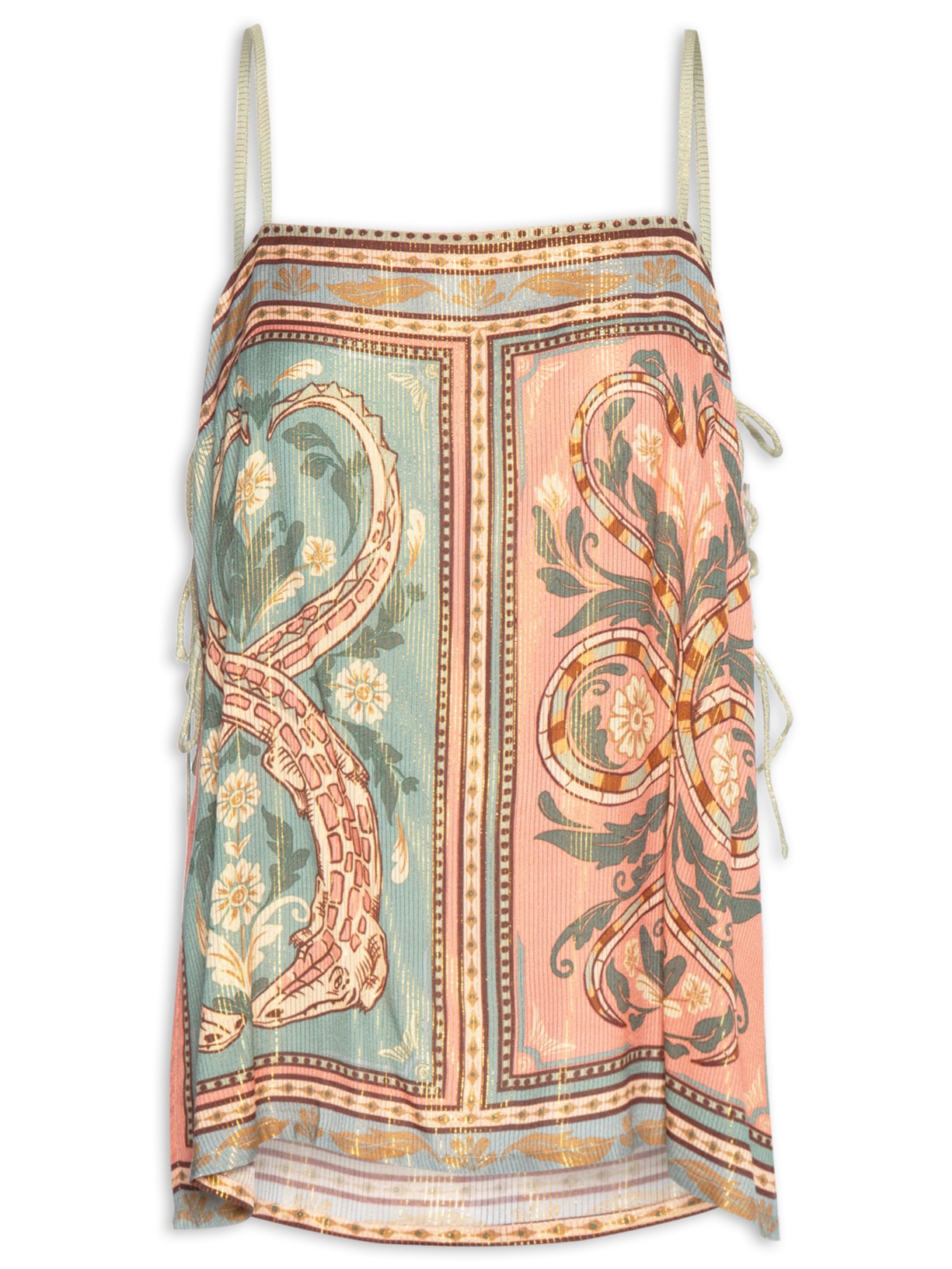 Regata Feminina Naipe Animal - Verde