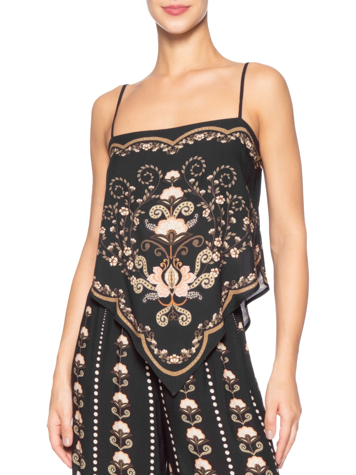 Regata Feminina Nikita Preto Farm