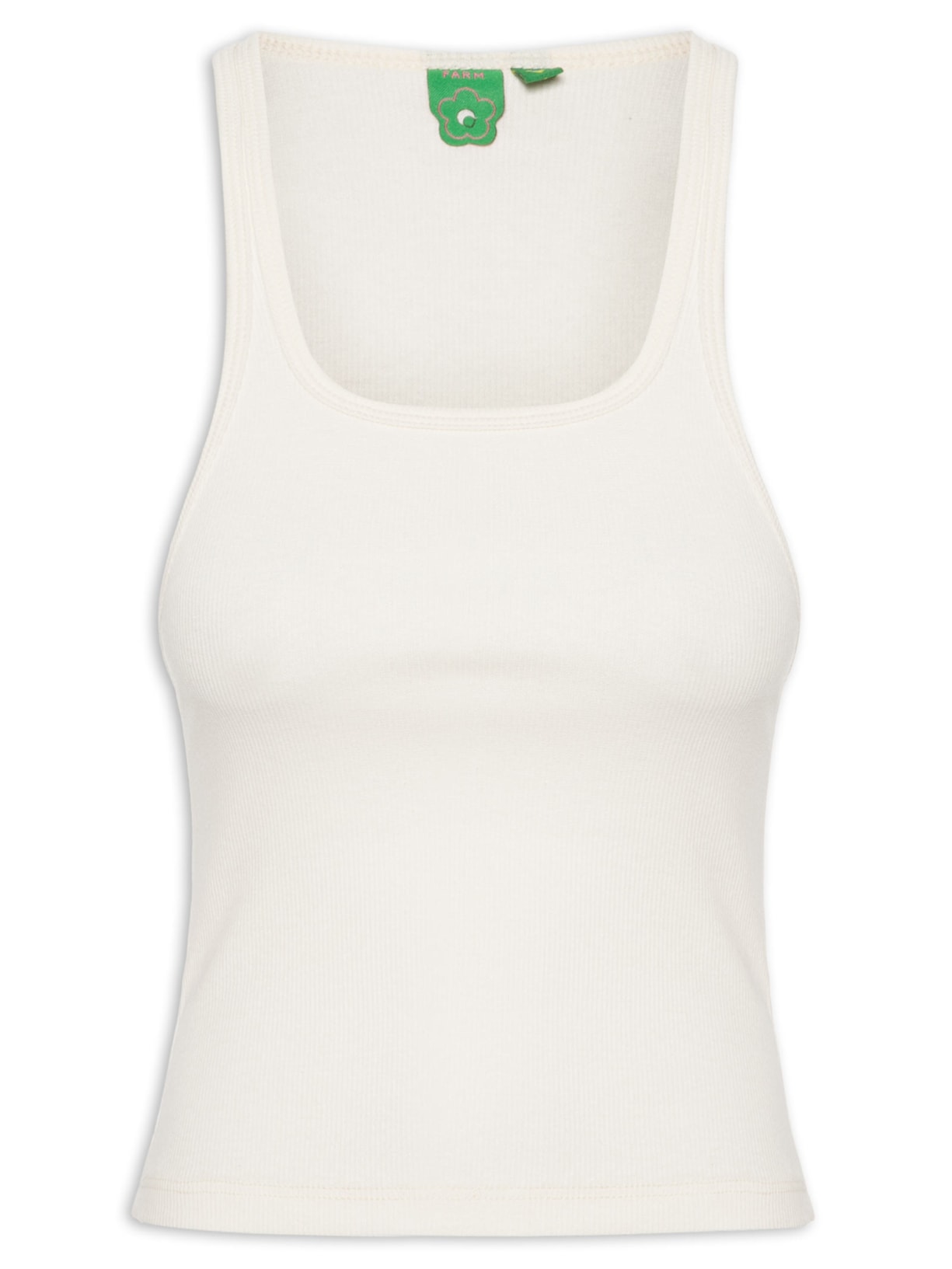 Regata Feminina Nina Branco Farm