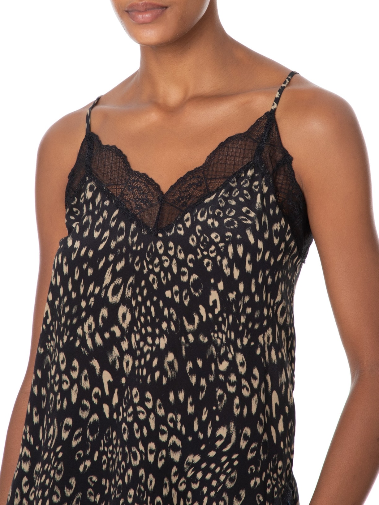 Regata Feminina Nina Feline Animal Print Le Lis