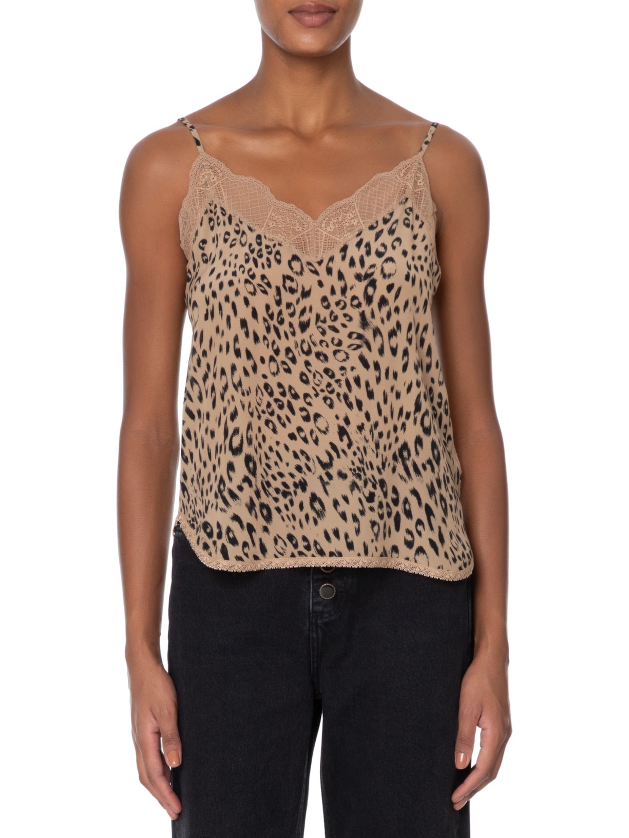 Regata Feminina Nina Feline Animal Print Le Lis