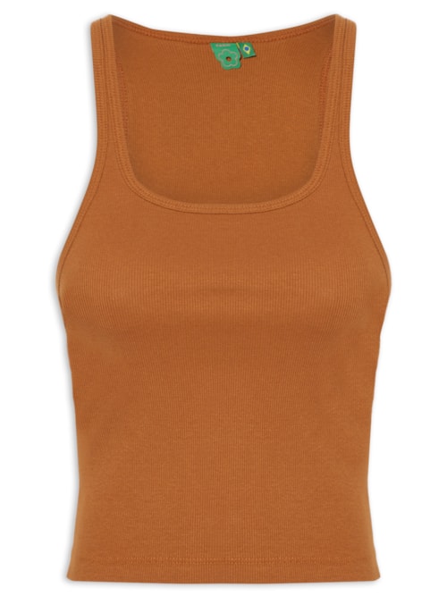 Regata Feminina Nina - Marrom