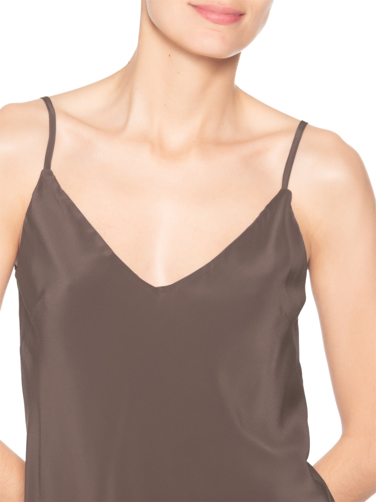 Regata Feminina Nora Marrom Le Lis