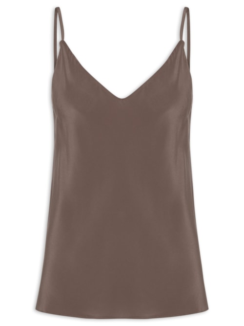 Regata Feminina Nora - Marrom