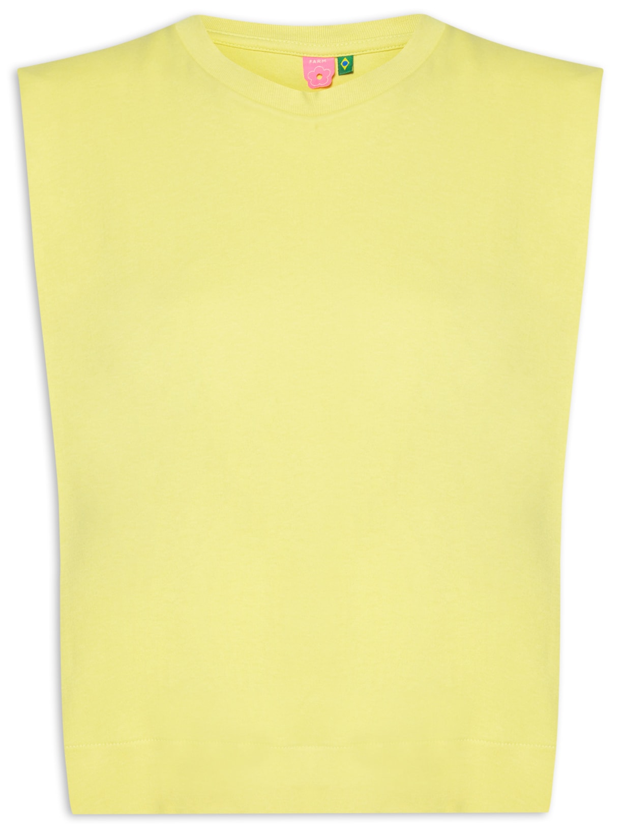 Regata Feminina Ombreira - Amarelo