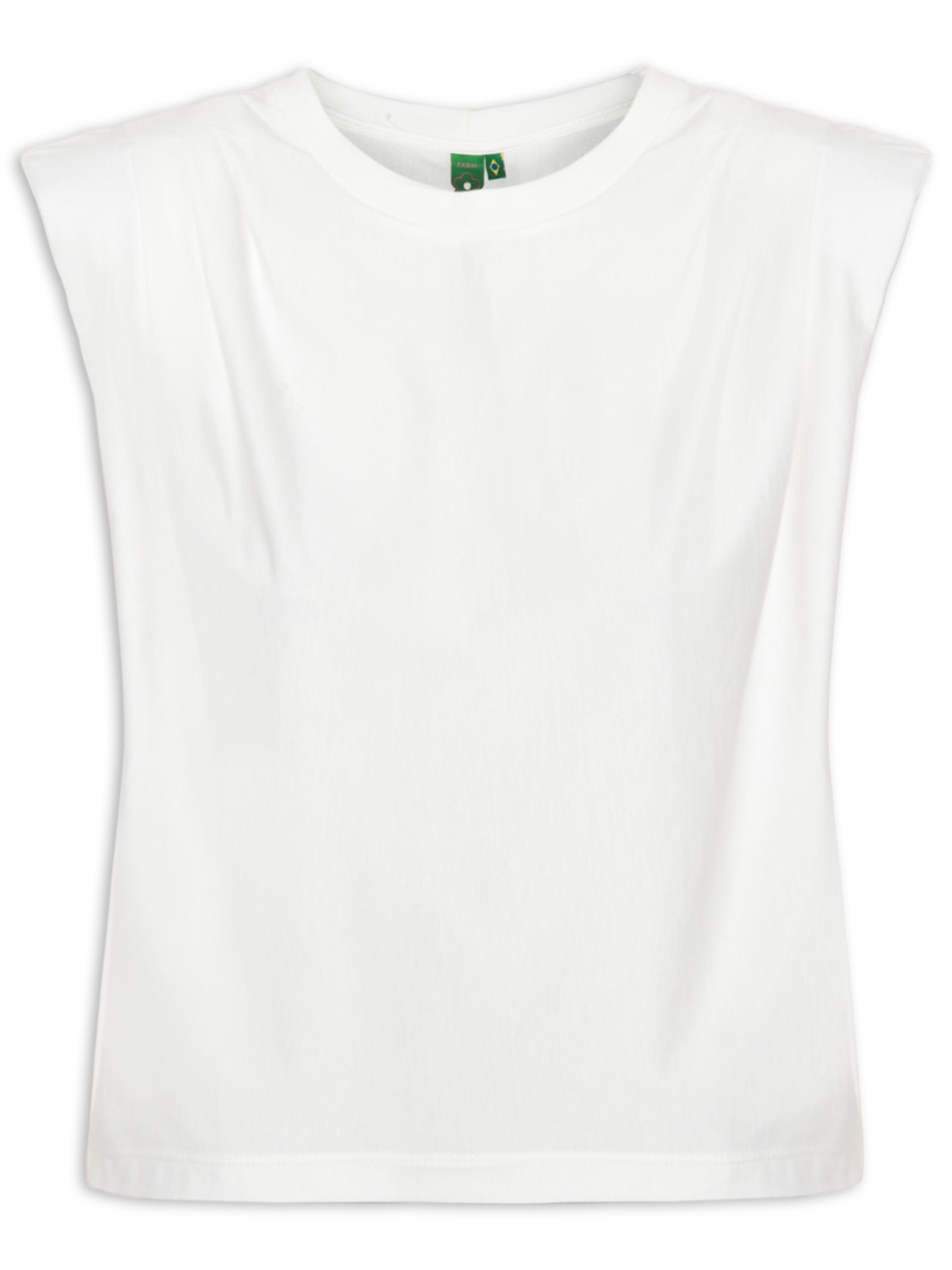 Regata Feminina Ombreira - Off White