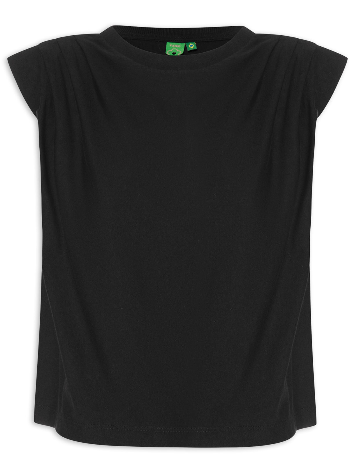 Regata Feminina Ombreira - Preto