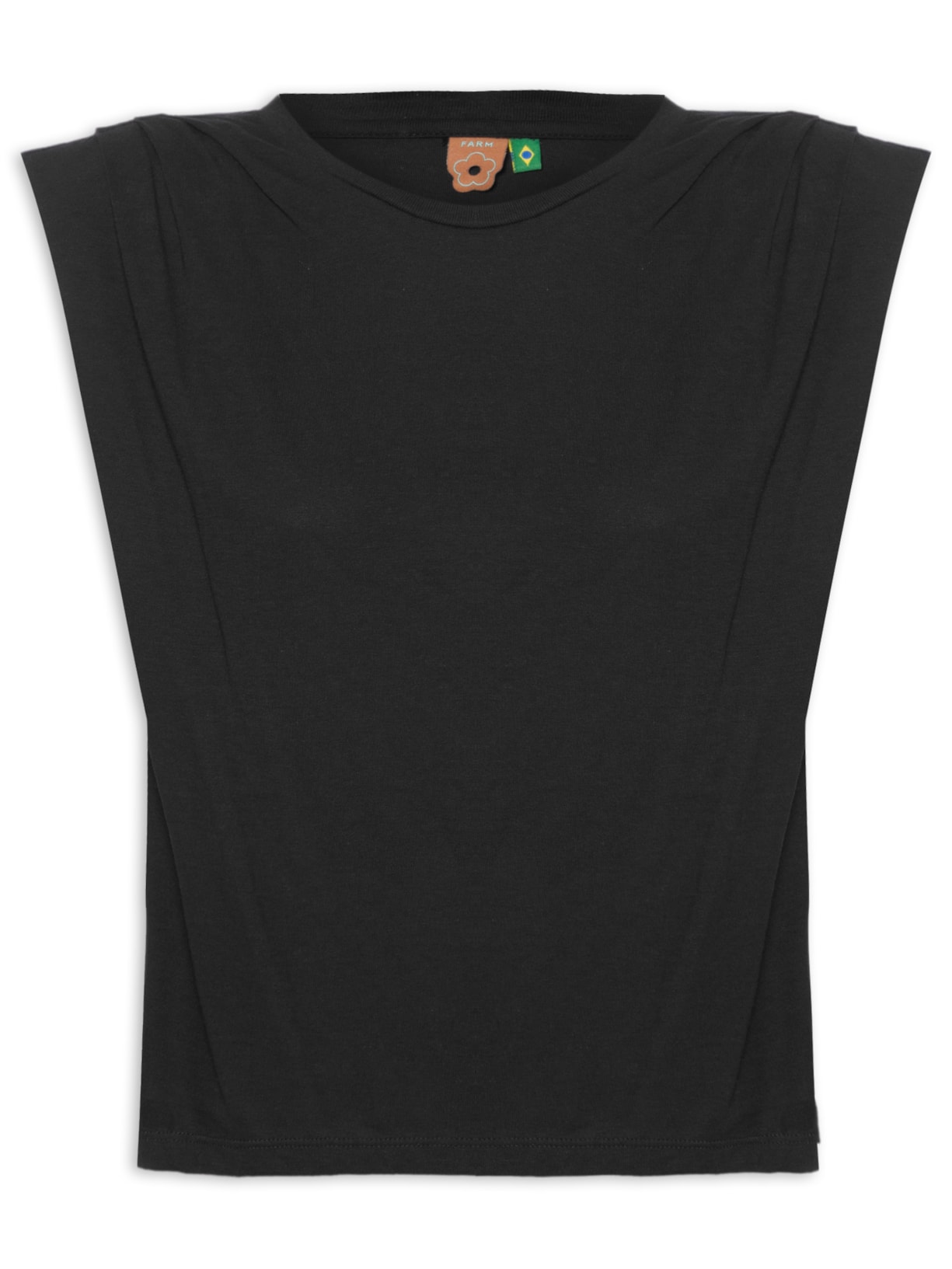 Regata Feminina Ombreira - Preto