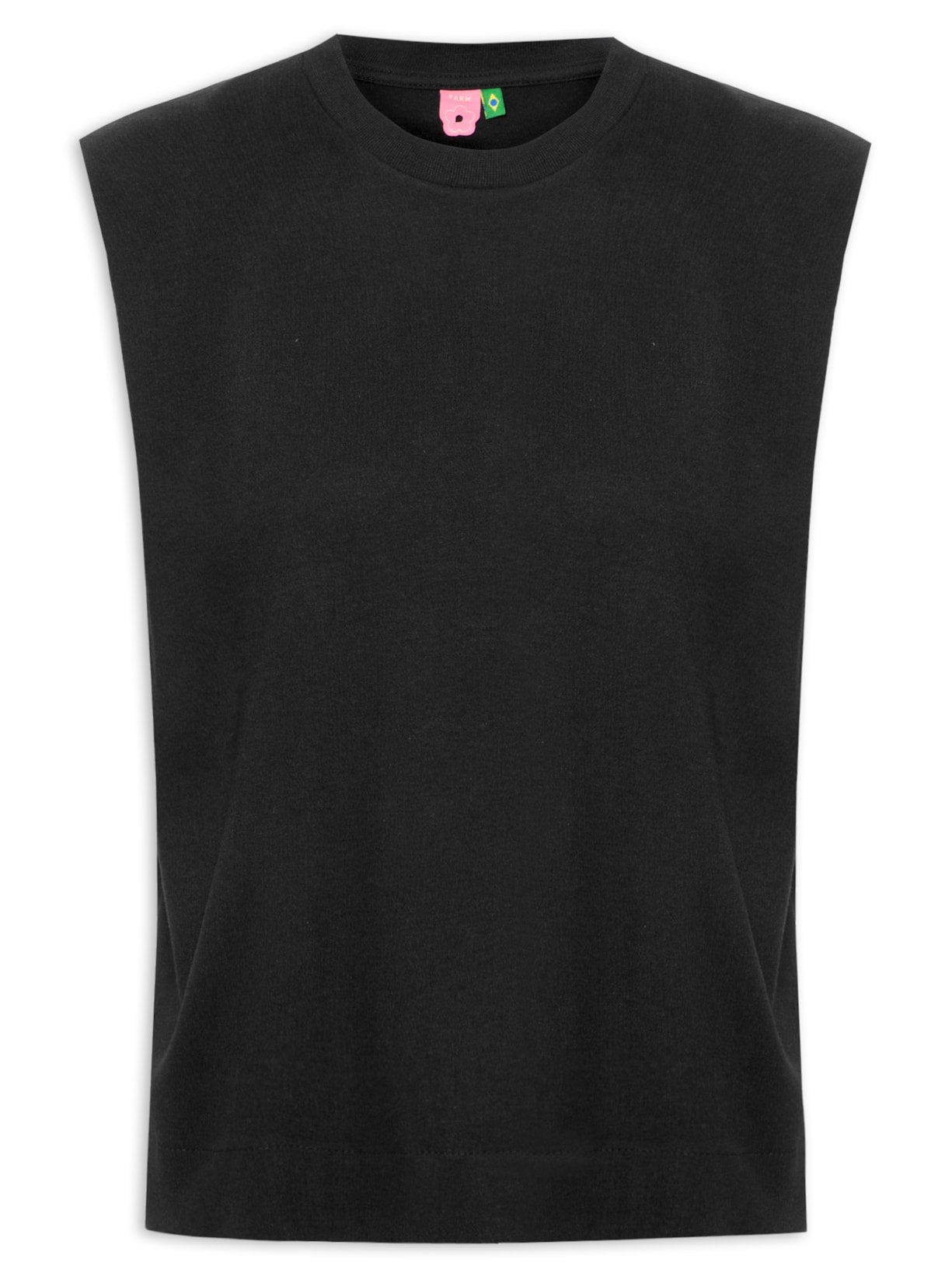 Regata Feminina Ombreira - Preto