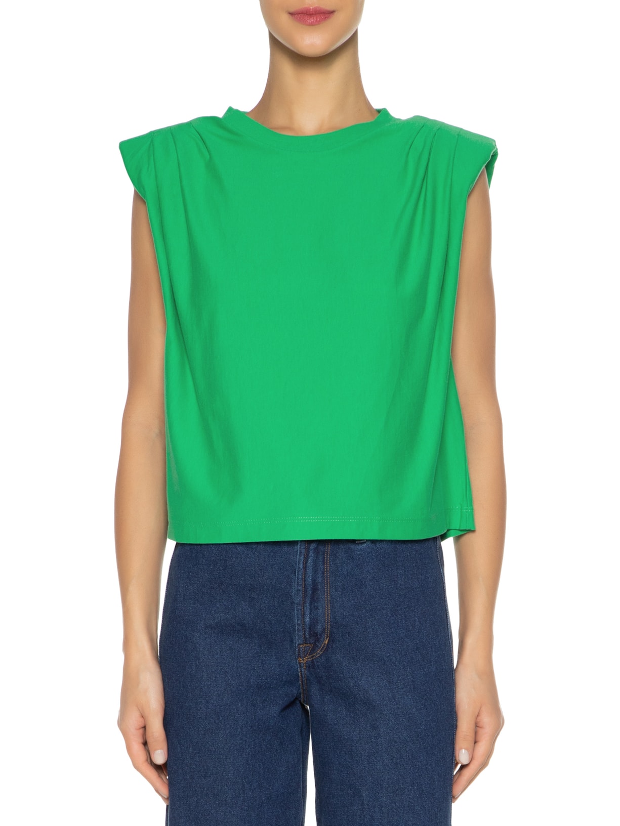 Regata Feminina Ombreira Verde Farm