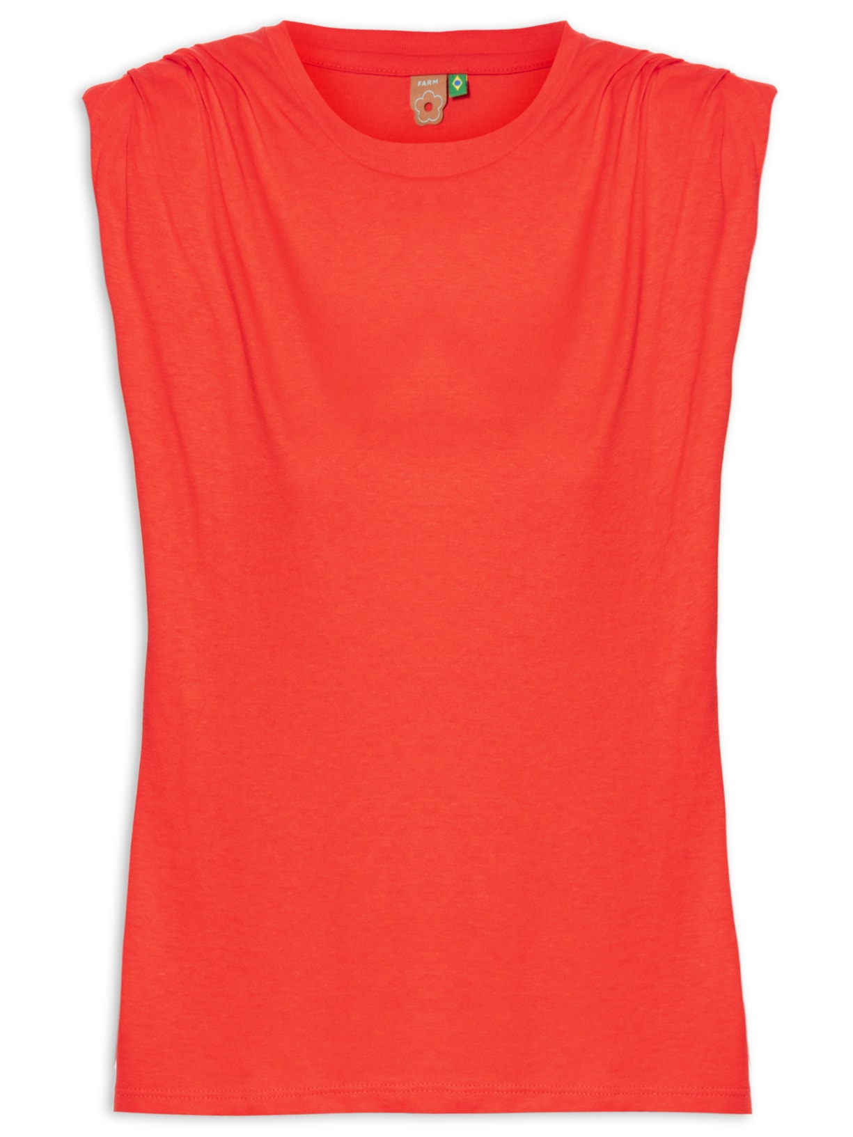 Regata Feminina Ombreira - Vermelho