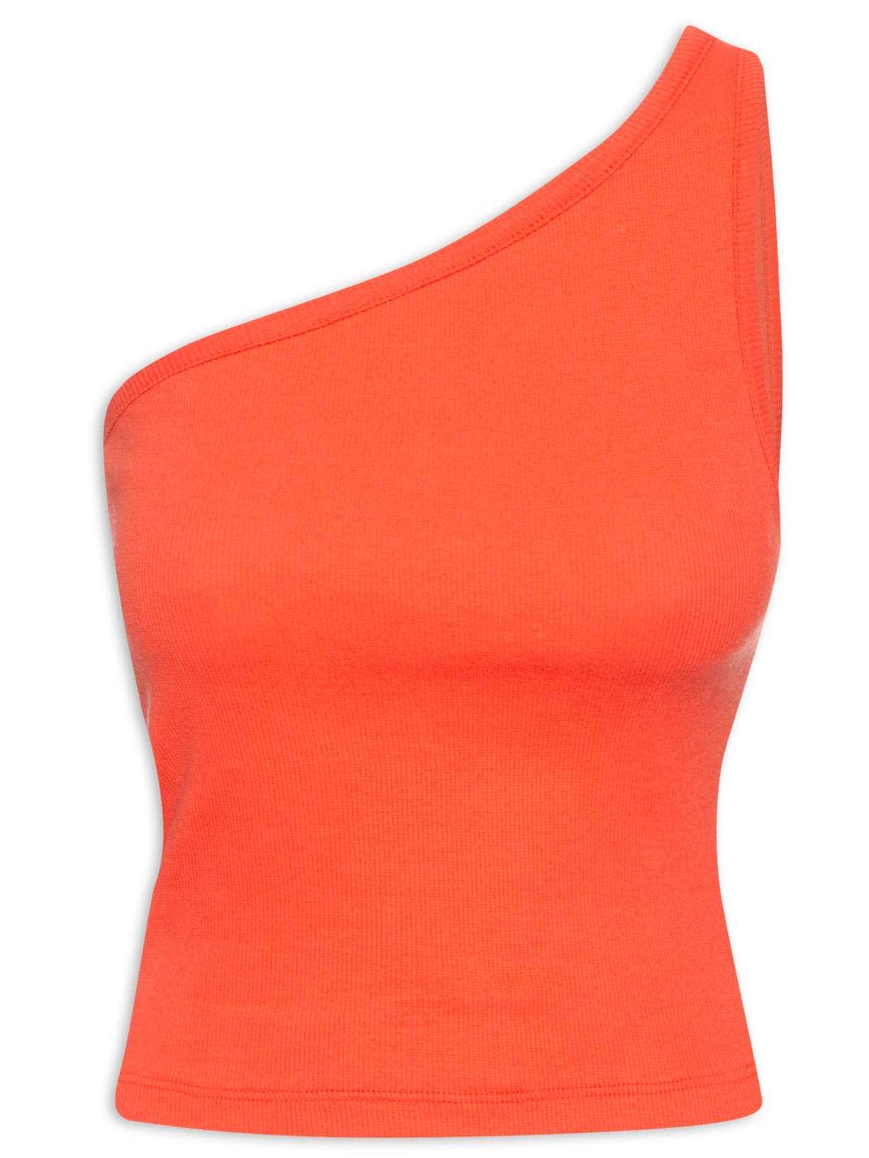 Regata Feminina Ombro Só Bruna - Laranja