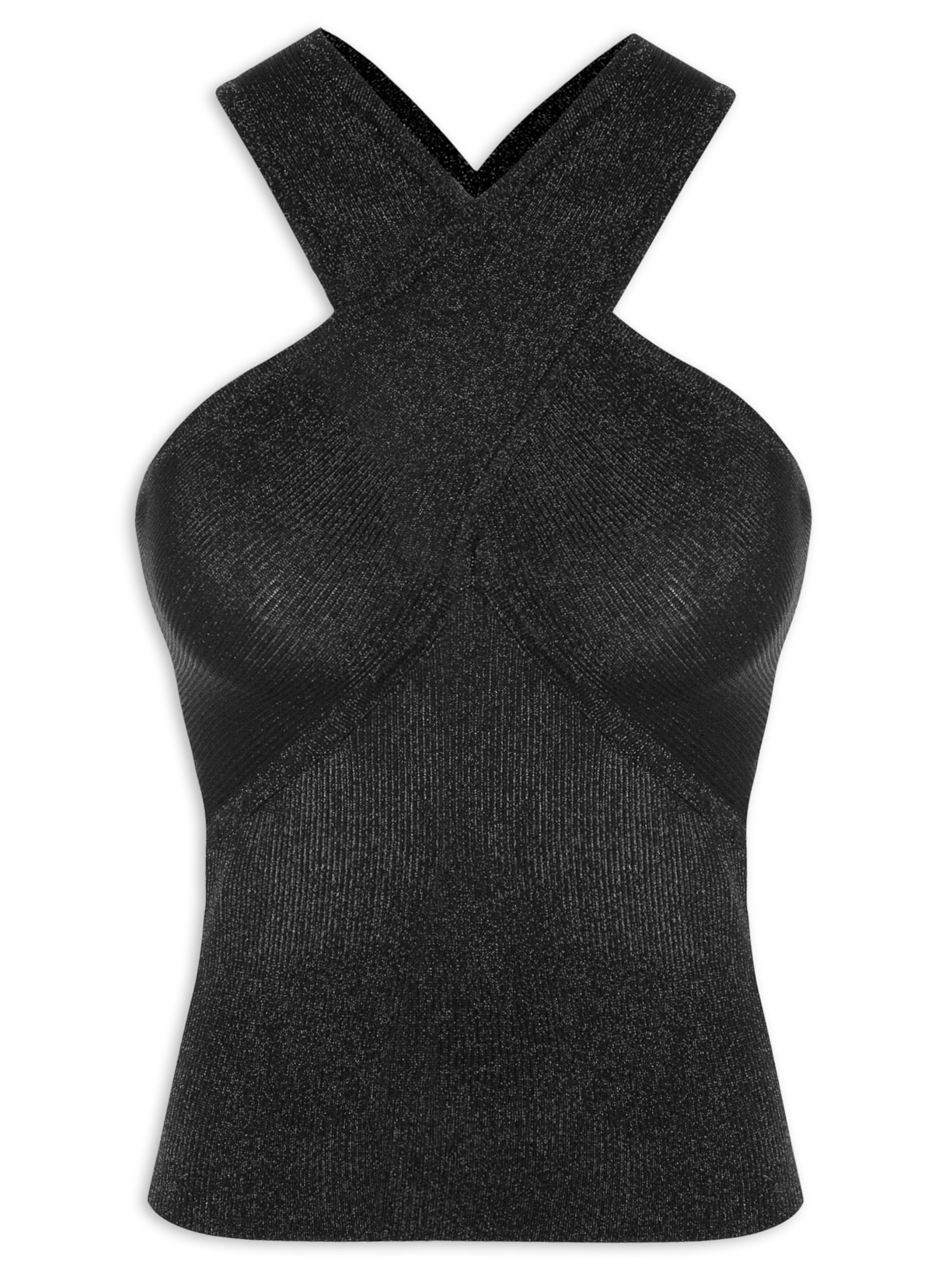 Regata Feminina Paige Tricot - Preto