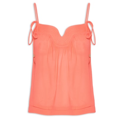 Regata Feminina Pala Pespontos - Rosa