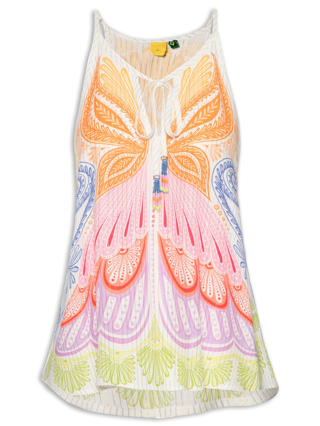 Regata Feminina Papillon - Laranja