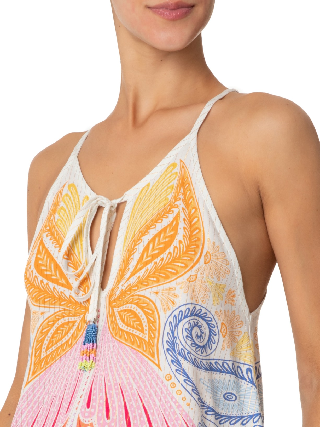 Regata Feminina Papillon Laranja  Farm