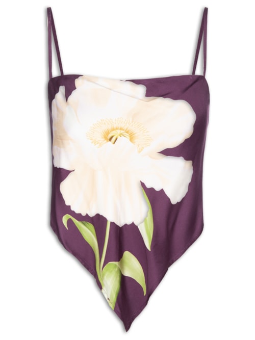 Regata Feminina Papoula - Roxo