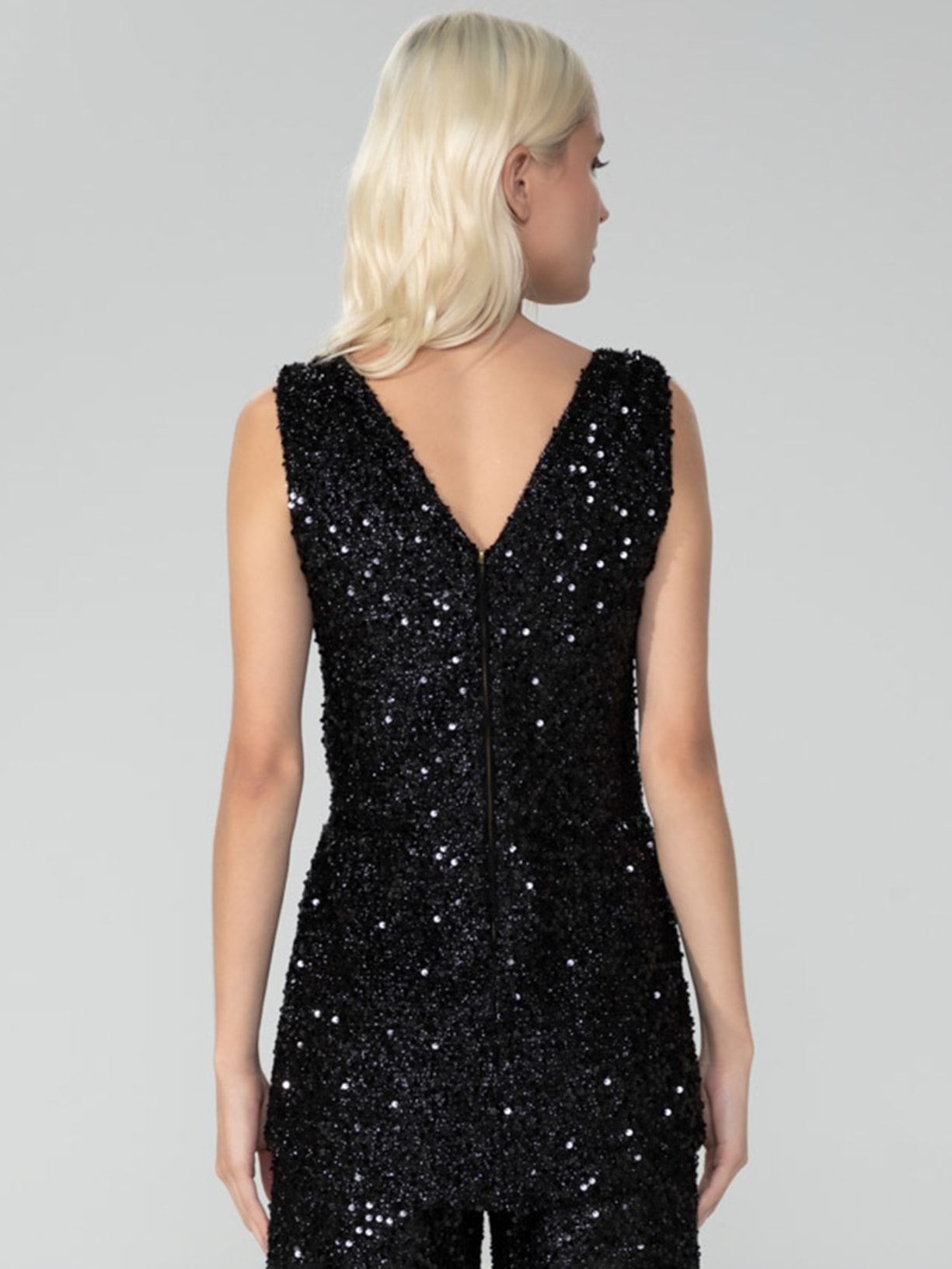 Regata Feminina Party Preto Mixed