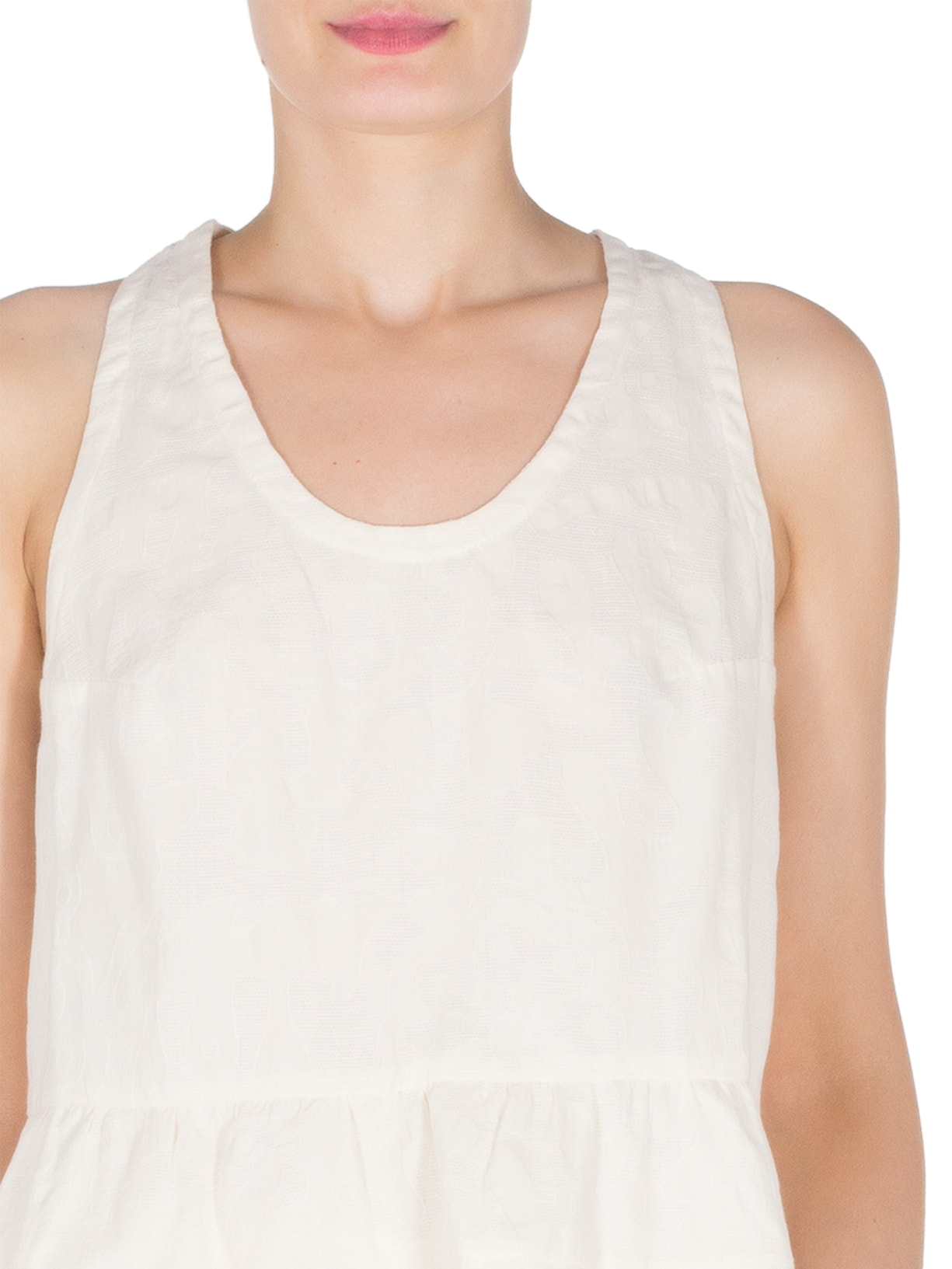 Regata Feminina Peônia Off White A.niemeyer