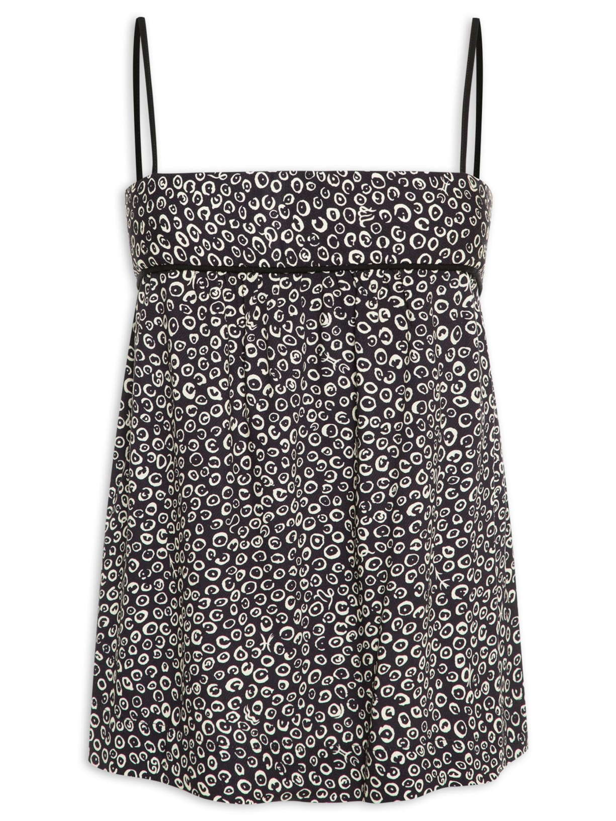 Regata Feminina Pois Signo - Preto