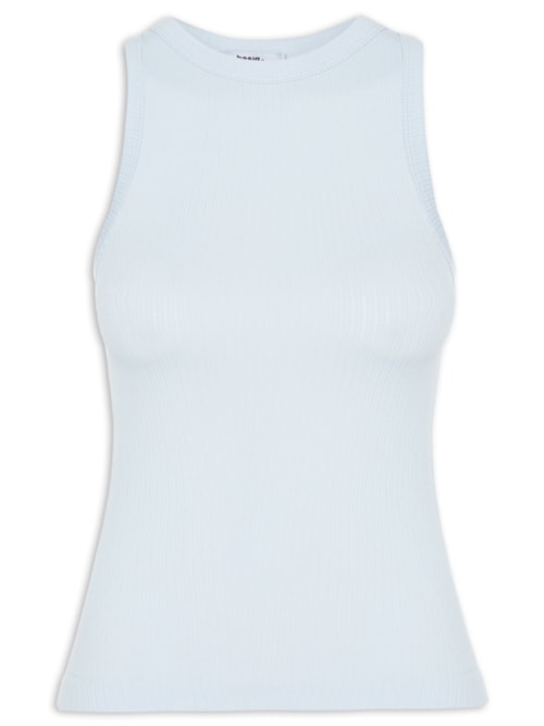 Regata Feminina Poliamida Canelada - Azul