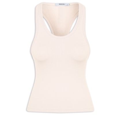 Regata Feminina Poliamida Canelada Nadadora - Rosa