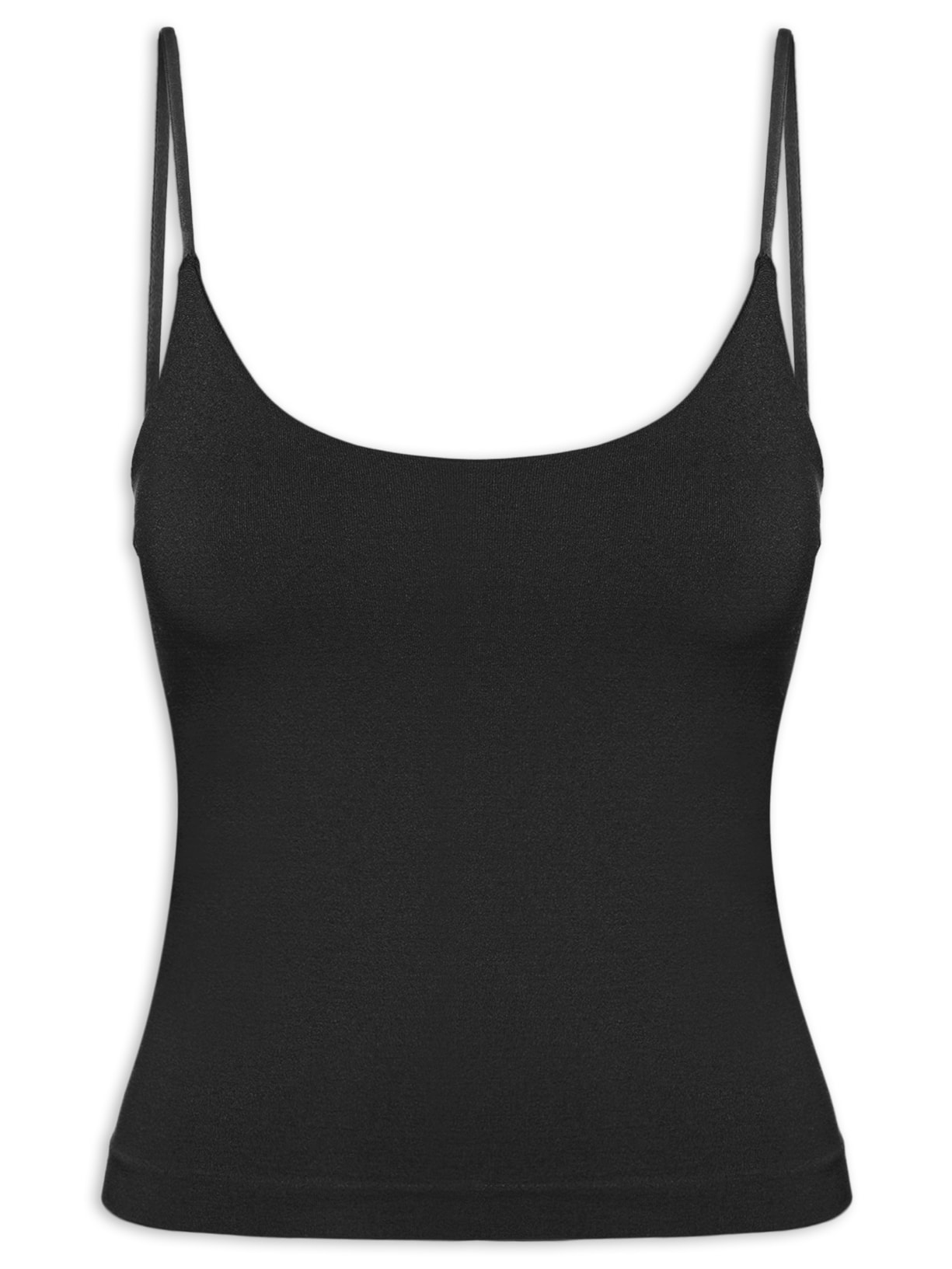 Regata Feminina Poliamida - Preto