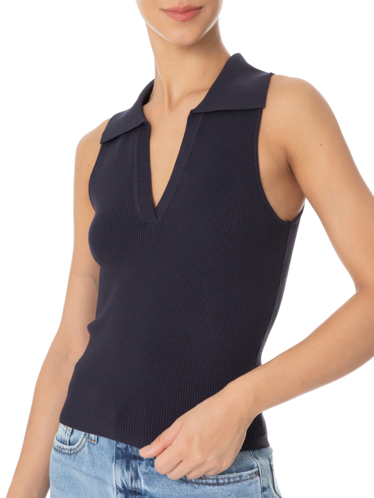 Regata Feminina Polo Vandinha Ii Azul Le Lis