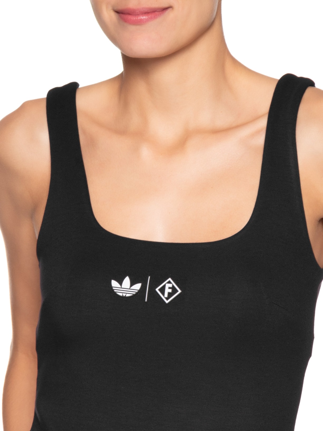 Regata Feminina Preto Forum + Adidas