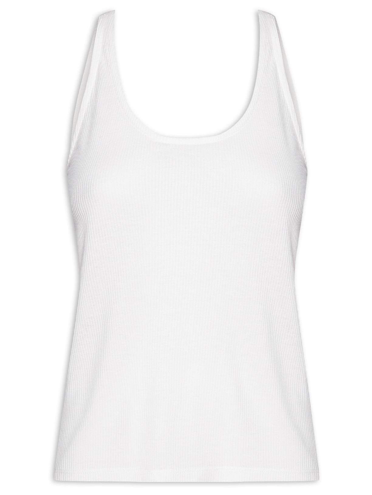 Regata Feminina Prodinha Carolzinha - Branco