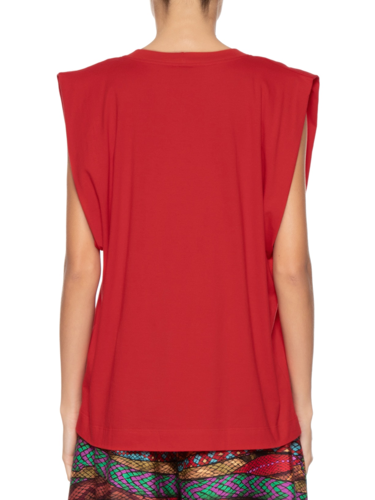 Regata Feminina Quadrada Amazônia Vermelho Farm