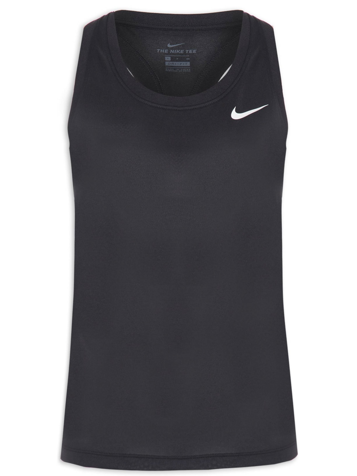 Regata Feminina Raceback Tank - Preto