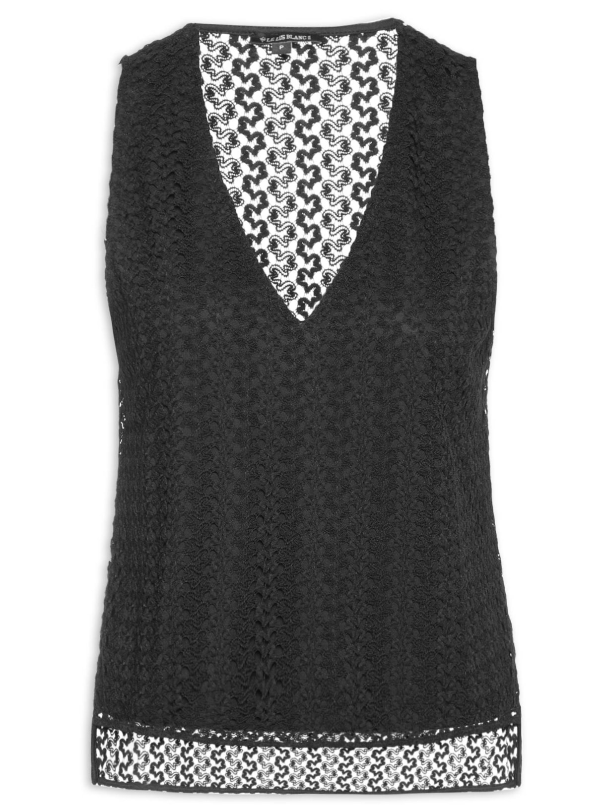 Regata Feminina Ramona I Preto Le Lis