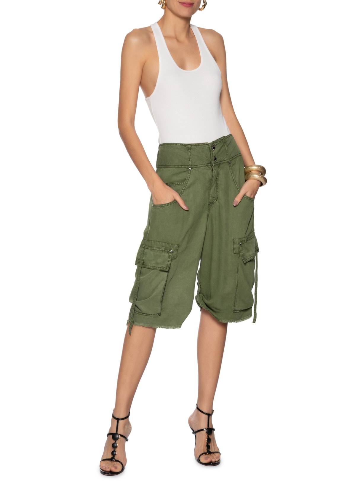 Regata Feminina Rib Nadador Branco Animale