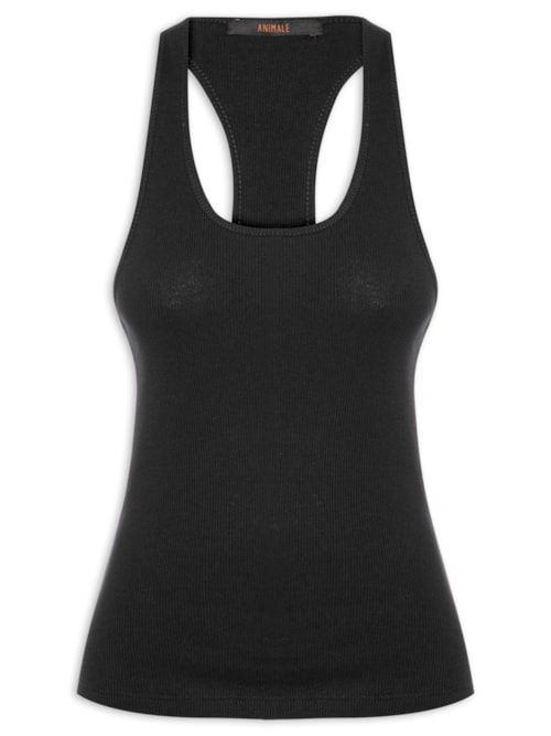 Regata Feminina Rib Nadador - Preto