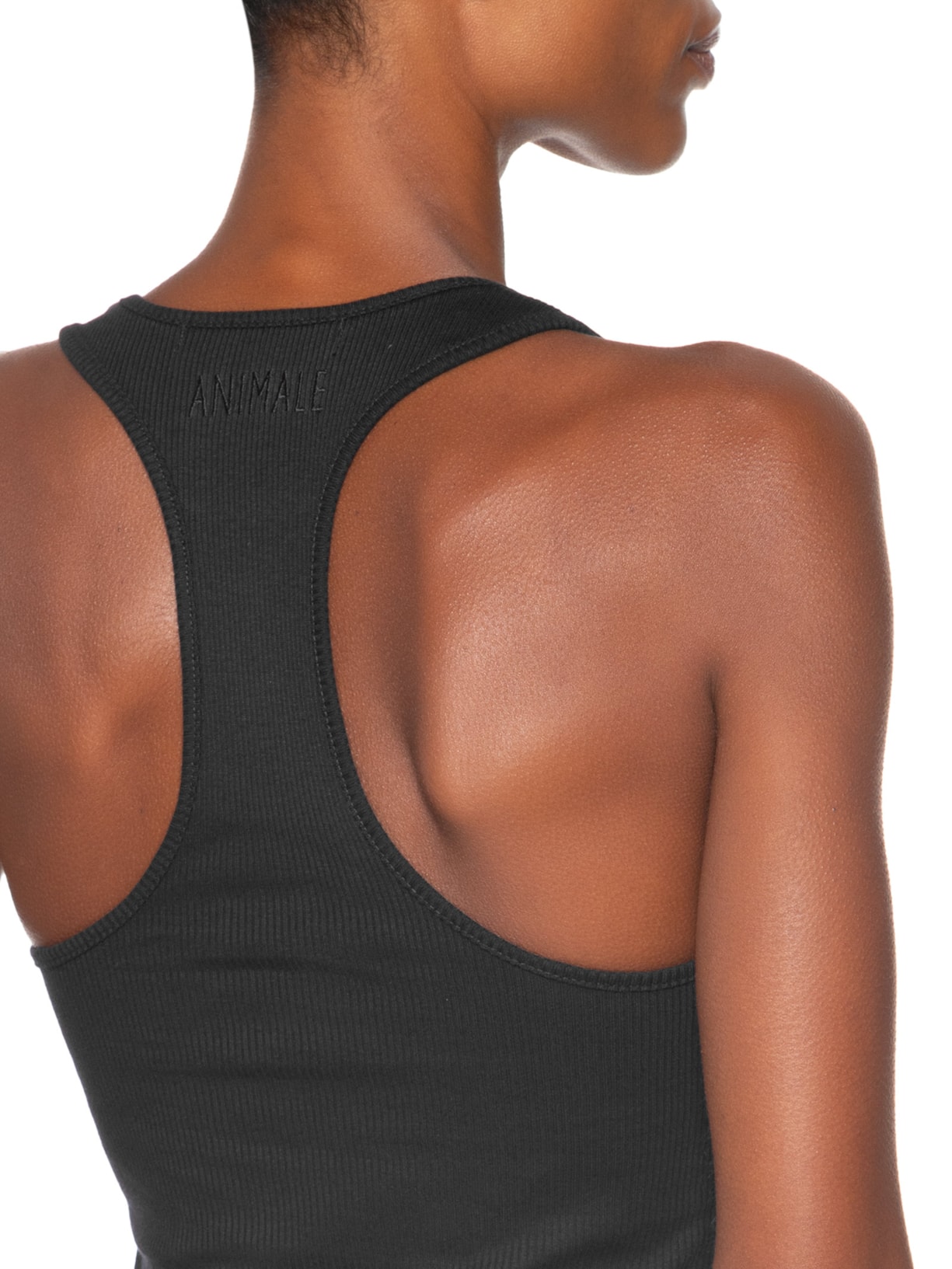 Regata Feminina Rib Nadador Preto Animale