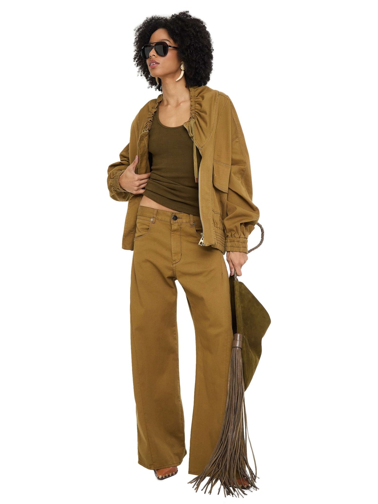 Regata Feminina Rib Nadador Verde Animale