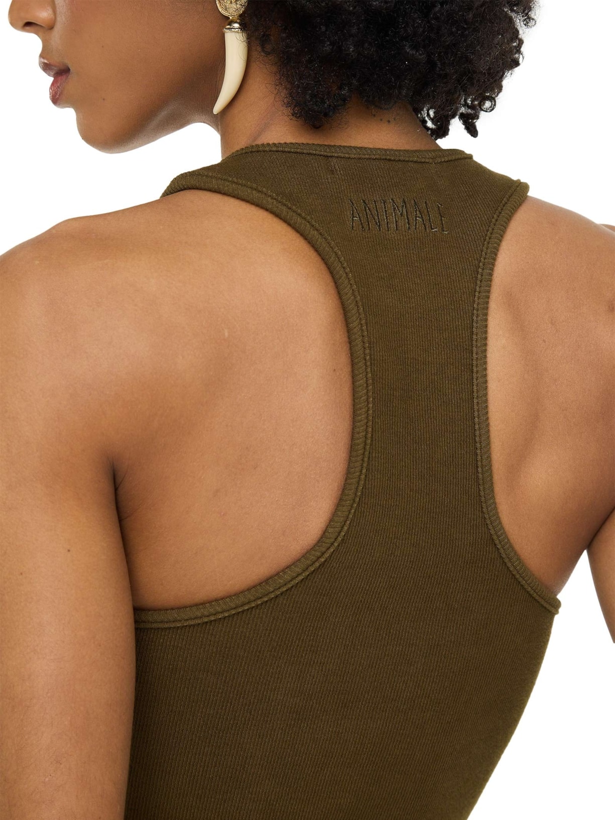 Regata Feminina Rib Nadador Verde Animale