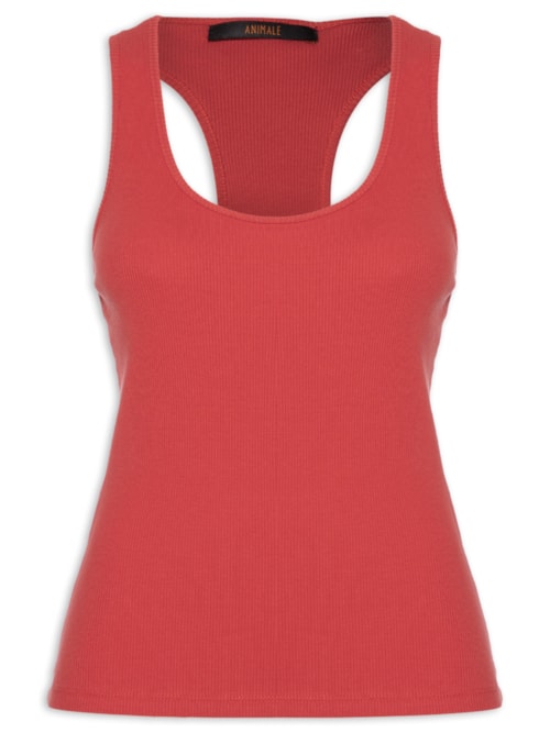 Regata Feminina Rib Nadador - Vermelho