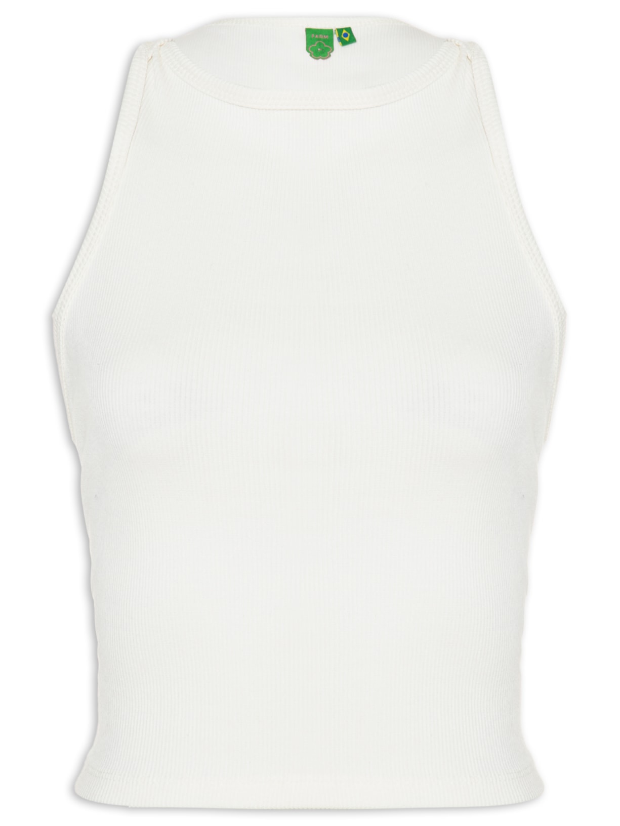 Regata Feminina Rib - Off White