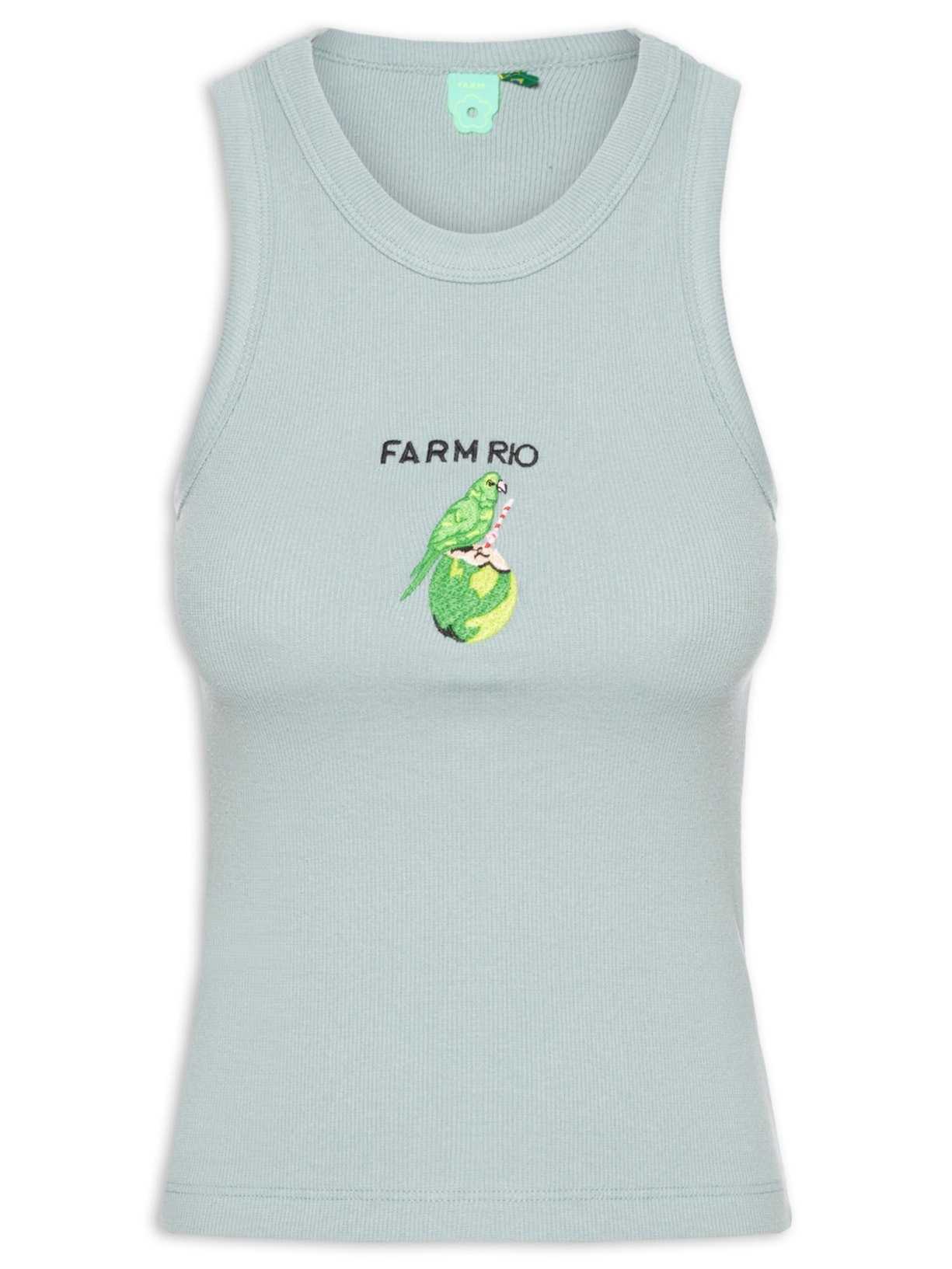 Regata Feminina Rib Papacoco Rio Azul Farm