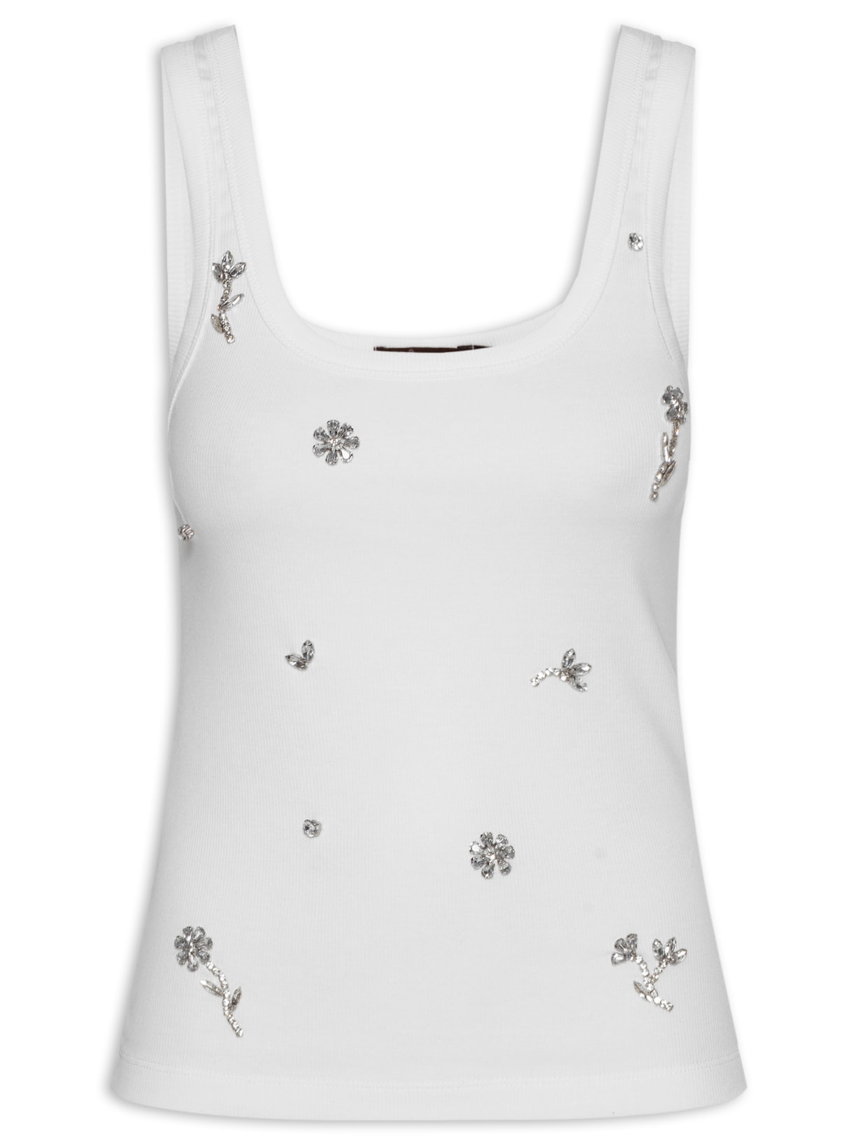 Regata Feminina Rib Vivs - Branco