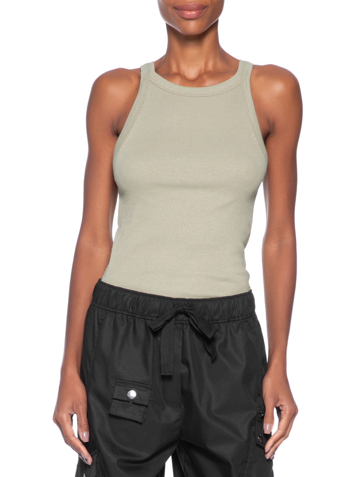 Regata Feminina Ribana Basic Cinza Animale
