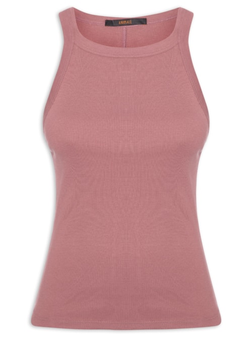 Regata Feminina Ribana Basic - Marrom